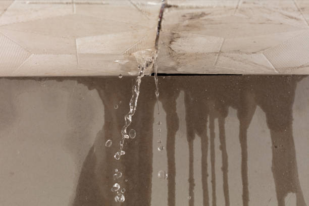 Professional Water Damage Restoration technician working in Milford Center, OH